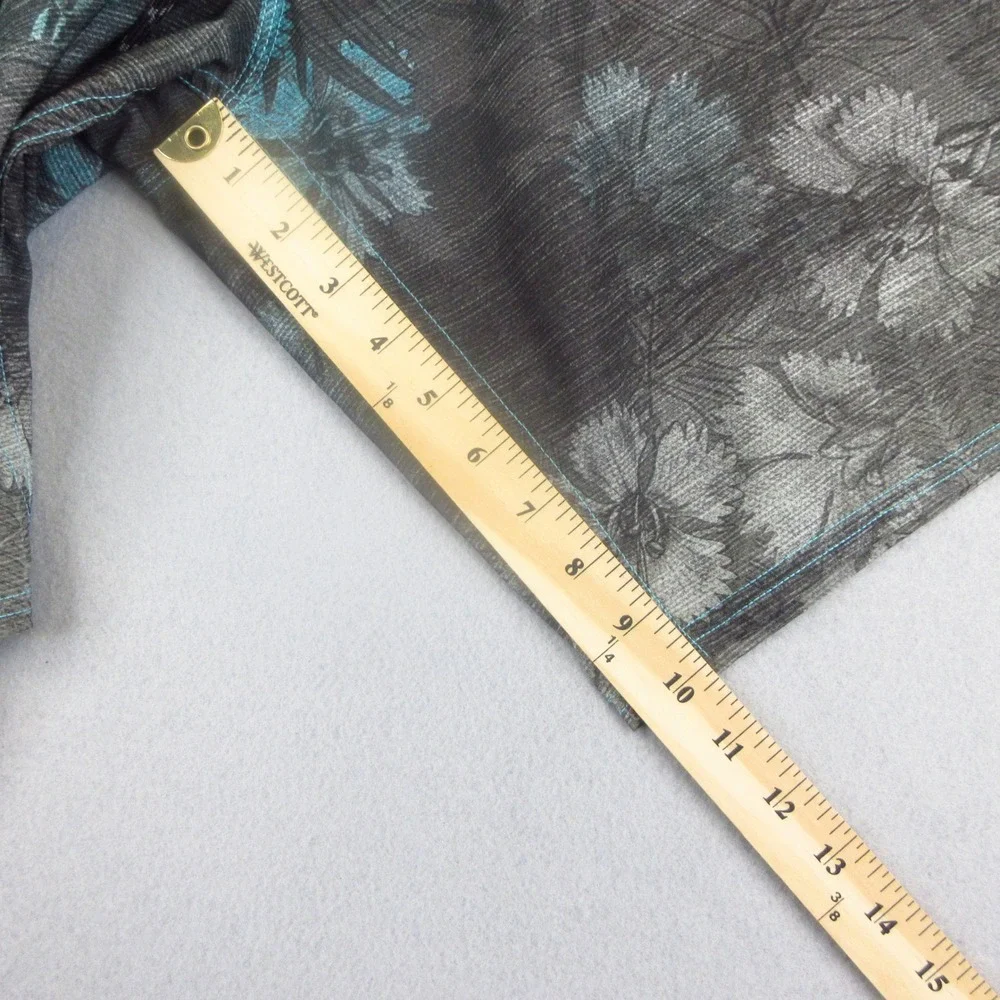 Reef Boardshorts Mens 36 Blue Grey Floral Tropical Surf Swim